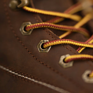 King Welt 6" Wedge Moc Toe Calexico Work Boots for Men Premium Full-Grain Leather