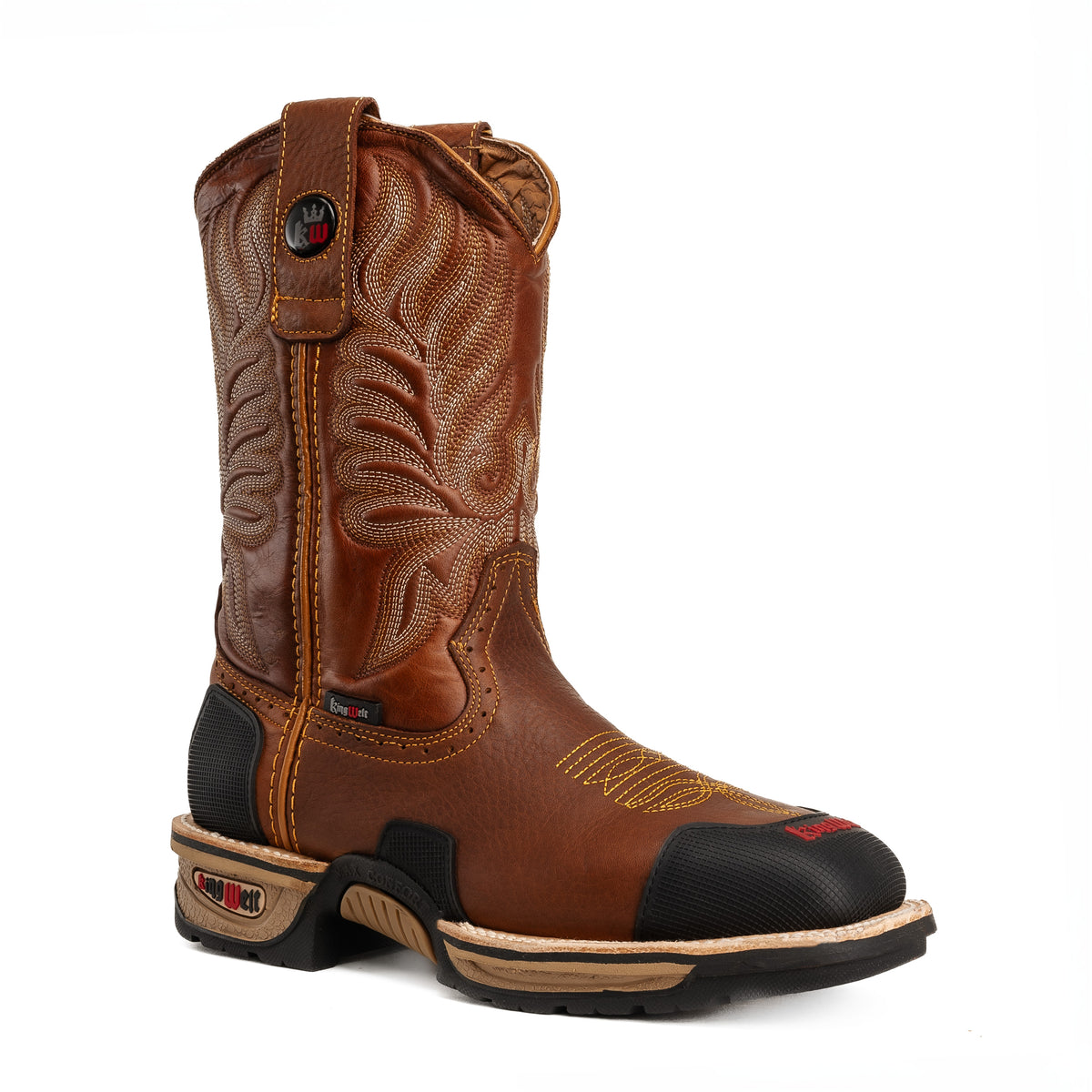 Men's Steel Toe Square Toe Western Work Boot