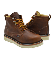 Apache Work Short Boot Signature Edition Mastercrafted in Roble - Full Grain Leather , Ultra Lightweight - Ultra Comfort