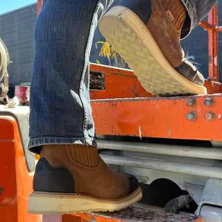 Ultra Flex 6" GuardedMaster Double Density Work Boots Tan