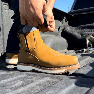 Arizona 6" Pull Up Square toe Soft Toe Lightweight Work Boot