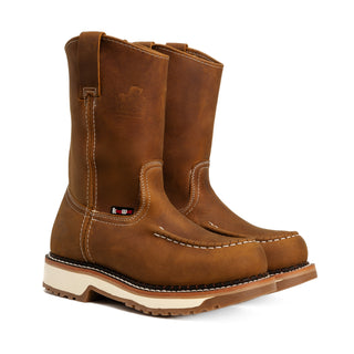 Lasso 11' Pull Up Soft Moc Toe Lightweight Work Boot