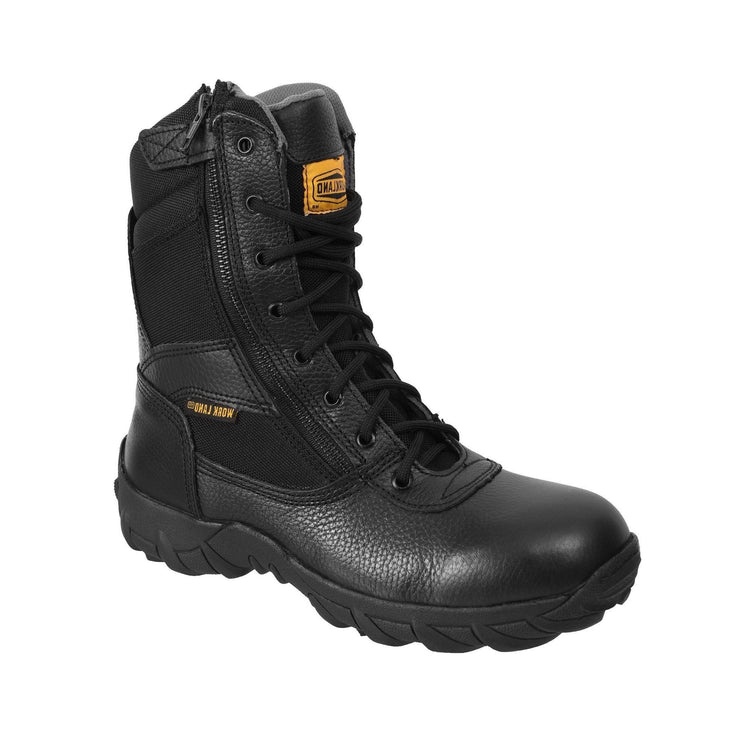 Military Tactical 10” Boots Black