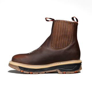 King Welt 6" 3078 Chelsea Lightweight Work Boot, Slip-On, Soft Toe,  Square Toe Boots