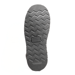 Ultra Flex 6"  Black Double Zipper, Work Boots for Men - Soft Toe, Full-Grain Leather.