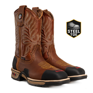 Buffalo 9" Men's Western Work Boot with Masterguard Protection