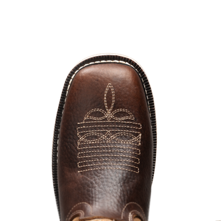 King Welt 11' Work Boot Soft Toe, Lightweight, Square Toe, Slip On