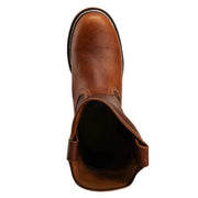 Apache Work boots in Dark Brown - Full Grain Leather , Ultra Lightweight - Ultra Comfort