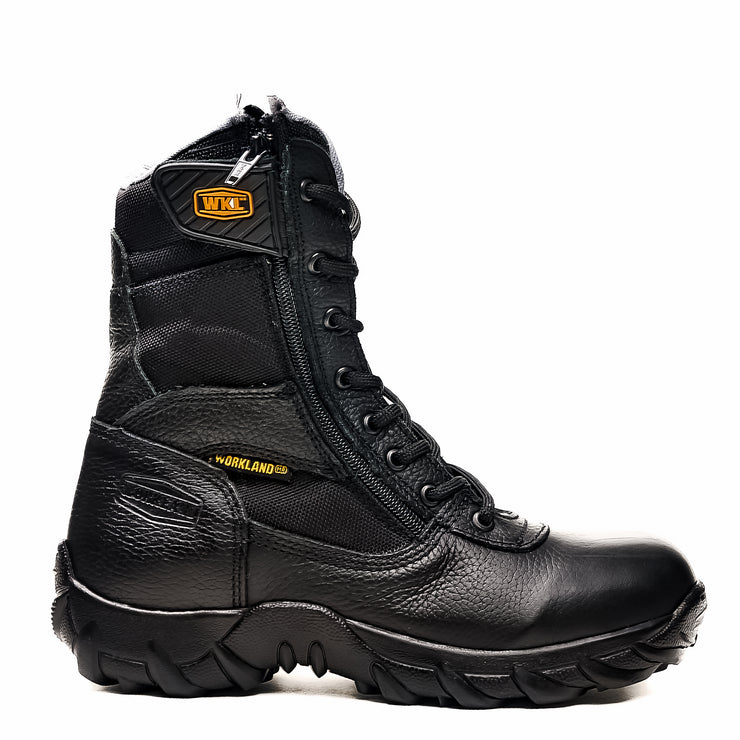 Military Tactical 10” Boots Black