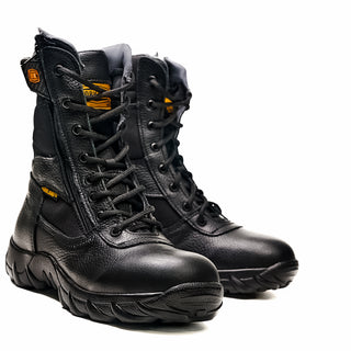 Military Tactical 10” Boots Black