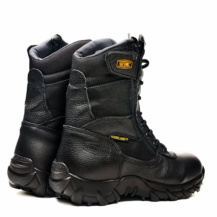 Military Tactical 10” Boots Black