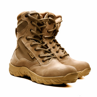 Military Tactical 10” Boots Sand