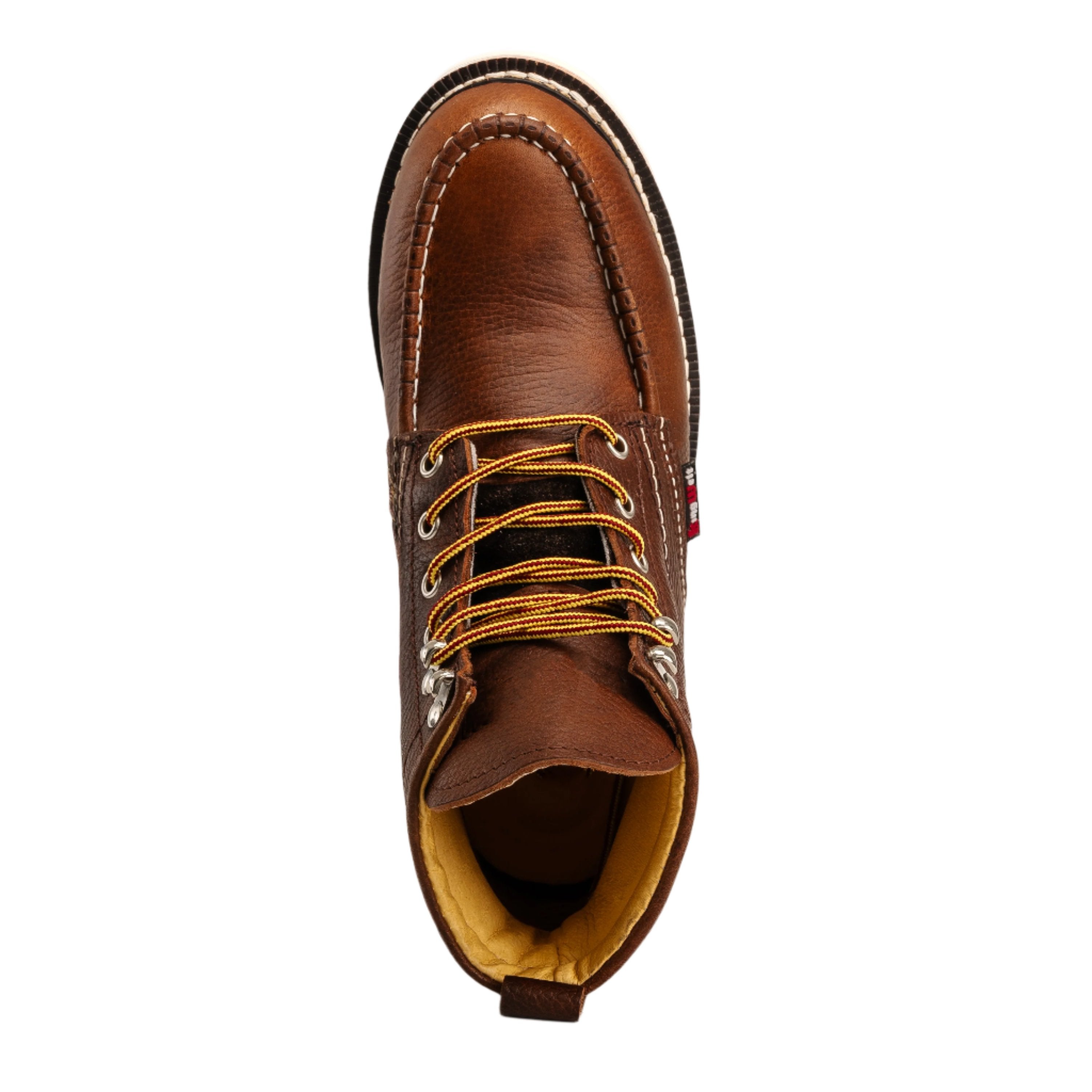 Apache 6 Dark Brown Wedge Moc Toe Work Boots for Men , Premium Full-G King Welt Apache 6 Dark Brown Wedge Moc Toe Work Boots for Men , Premium Full-G King Welt