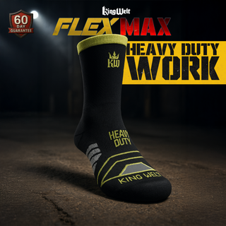 Men's FLEXMAX Heavy Duty Work Socks (Limit 1 Per Order)