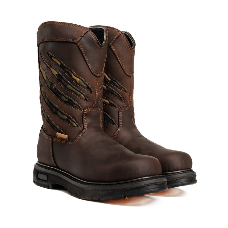 Flex Welt KW222 Predator 8" Work Boot Brown