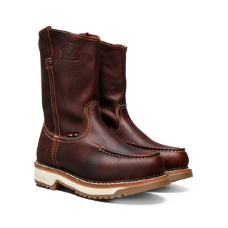Lasso 11' Pull Up Soft Toe Lightweight Moc Work Boot