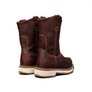 Lasso 11' Pull Up Soft Toe Lightweight Moc Work Boot