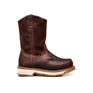 Lasso 11' Pull Up Soft Toe Lightweight Moc Work Boot