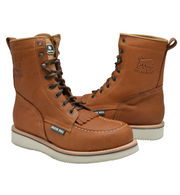 Santa Fe Work Boot Moc Toe Heritage: Built for Today's Demands -Full Grain Leather, Lightweight - Ultra Comfort