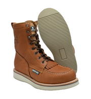 Santa Fe Work Boot Moc Toe Heritage: Built for Today's Demands -Full Grain Leather, Lightweight - Ultra Comfort