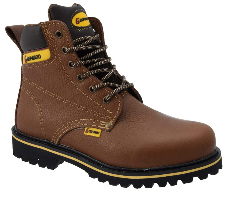 Flex Welt Short Boot Lace Up Tractor Sole Brown