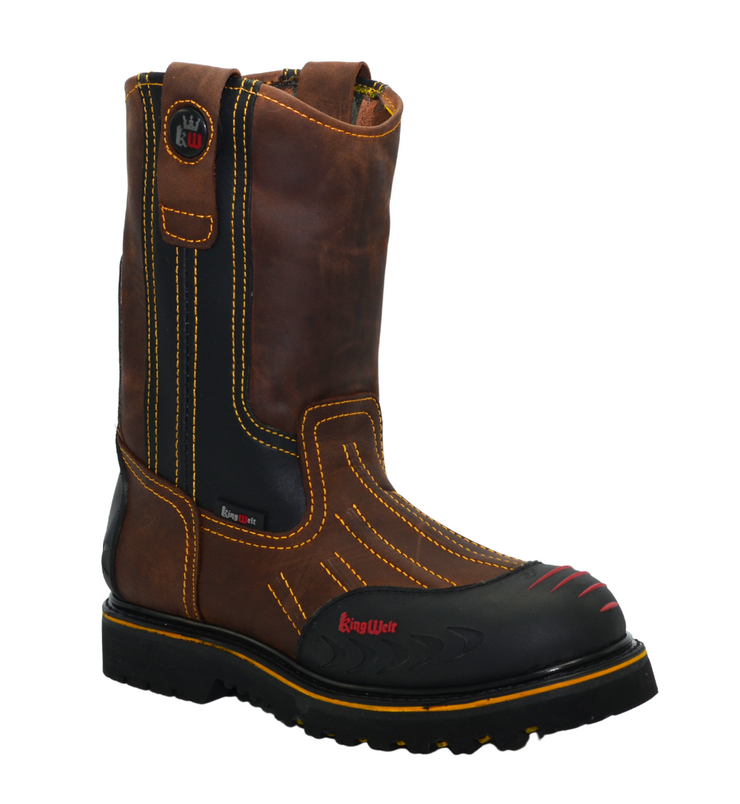 Rubber hot sale toe boots