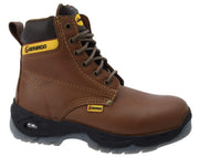 Freeland 6" Lace Up Work Boots Brown